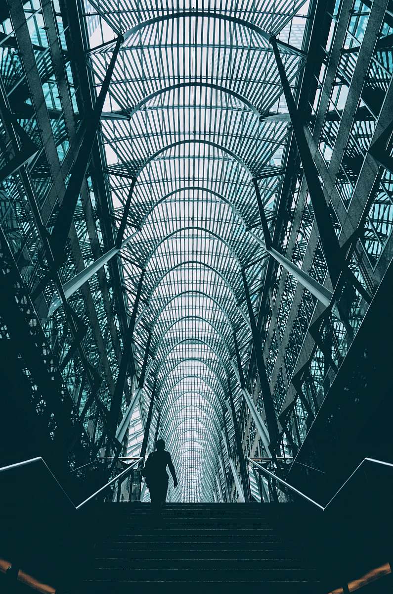 iphone wallpapers person going upstairs inside the building iphone backgrounds